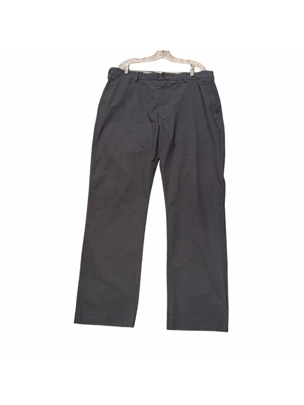 Polo Ralph Lauren Mens Gray Stretch Classic Fit Pants 38x32 Actual 38x31 Chino